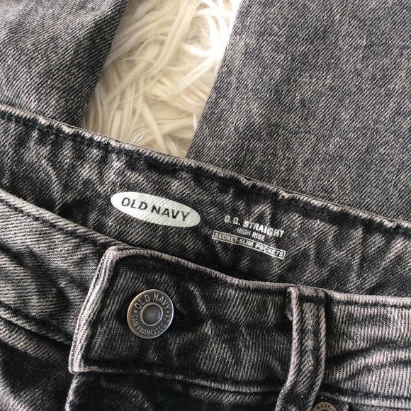 Old Navy O.G. Straight High Rise Jeans - Picture 3 of 5